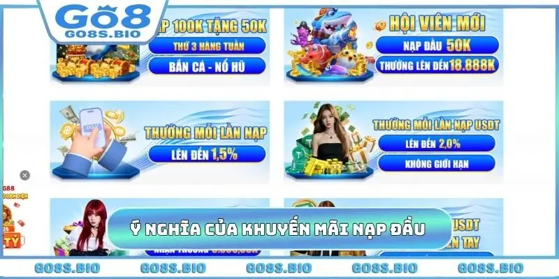 Ý nghĩa của khuyến mãi nạp đầu là gì